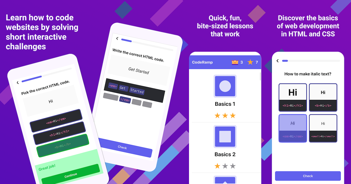 Learn To Code Websites CodeRamp Learn to code websites coderamp
